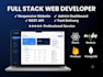 develop a modern react js website with node js and firebase