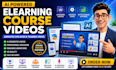 ai elearning course videos, animated explainer, training videos