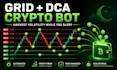 develop grid trading bot, dca crypto bot with ai trading dashboard, langchain ai