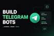build custom telegram bot using python and aiogram