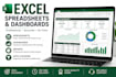 create professional excel spreadsheets and dashboards