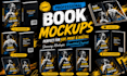 do custom 3d book, book mockup