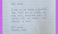 handwrite notes and letters
