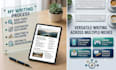 write high quality blog posts and informative articles