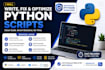 write python scripts, solve python tasks, and fix python bugs