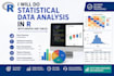do statistical data analysis in r with graphs and tables