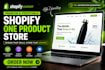 build a high converting shopify one product store