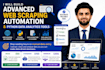 build advanced web scraping, python automation, and data analytics tools