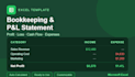 do automated bookkeeping on excel