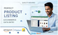 do professional product listing and ecommerce data entry