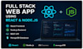 a full stack react and nodejs web app with ai integration