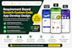develop a professional android, ios or custom mobile app
