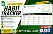 create a habit tracker in google sheets