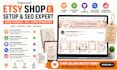setup etsy shop etsy digital products etsy pod SEO  etsy listing optimization