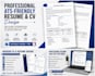 design a professional ats friendly resume and CV