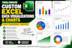 create custom excel data visuazlizations and charts