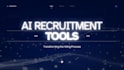 design ai saas website hero section or web banner