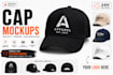 create realistic cap mockup with your logo for clothing brands
