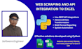 build a custom python web scraper and extract data to excel