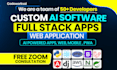 do ai website development, ai software, full stack web developer, chatbot