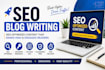 write SEO blog post with keyword research and on page