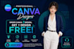 design canva presentation, flyer, brochure and workbook templates