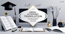 do urdu academic translation, proofreading and editing