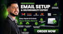 setup email domain, migrate, fix google email deliverability