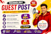 publish tech guest post for powerful tech backlinks