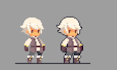 do pixel art character design game art pixel art sprite sheet pixel animation