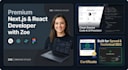 build premium nextjs website react web app and tailwind frontend web app