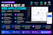 build modern web apps with react nextjs and fastapi