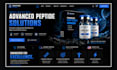 build peptide website fda compliant peptide website peptide wordpress website