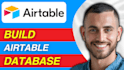 setup airtable database, airtable automation, airtable crm clay com softr expert