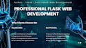 build a custom flask website using python, mysql and bootstrap