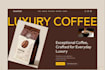 design a coffee shopify store, shopify website, and coffee dropshipping store