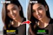 enhance, upscale and sharpen your images professionally