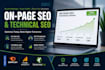 fix on page and technical seo issues on your website