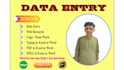 do professional data entry and excel data cleaning