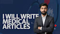 write researched medical articles as a licensed pharmacist