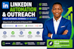 setup linkedin automation with expandi dripify n8n b2b lead generation