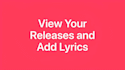 create a professional eye catching hand drawn lyrics video