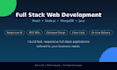 do full stack web development