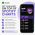 chart your spotify music to top 100 on spotify chart successfully