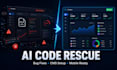 fix and finish your broken ai website project