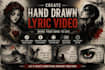 create hand drawn lyric video