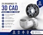 convert 2d drawings to 3d solidworks cad models