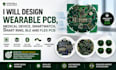 design wearable pcb smart ring smartwatch medical device ble flex pcb