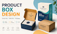 design product box packaging, mailer box and amazon box