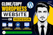 design, redesign or customize wordpress website or landing page cro